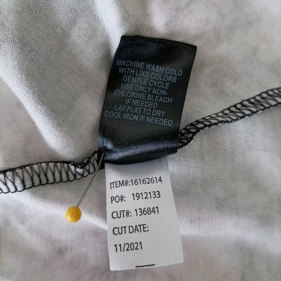 NWT Torrid Womens Black Floral Print Scoop Neck Peasant Mini Dress Size US 2X - Picture 7 of 7